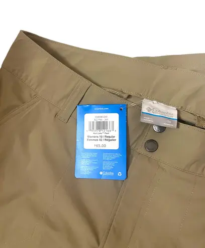 Columbia NWT! Tan  Hart Lake Lightweight Outdoor Omnishade Hiking Pants