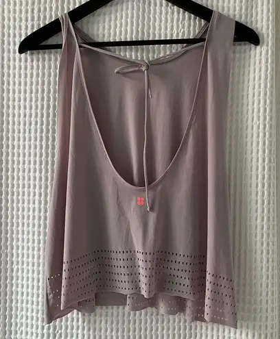 Sweaty Betty women's small Open Turn Dance Vest balletcore workout lightweight