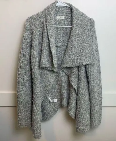 Lou & grey  Gray Chunky Open Cardigan