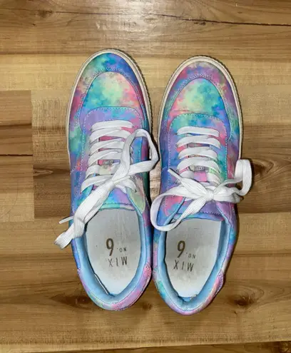 mix no. 6 Tie Dye Platform Shoes