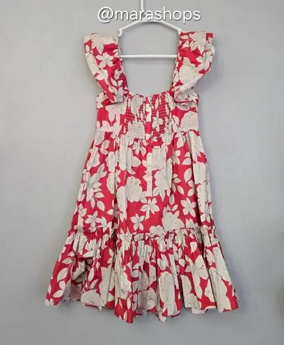 Cara Cara Lexa Ruffled Floral Mini Dress Size XS