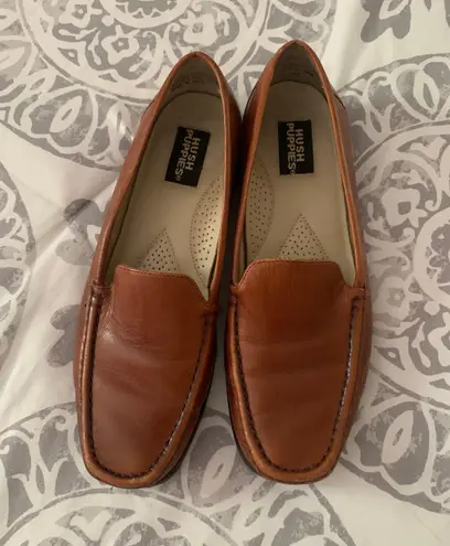 Hush Puppies Leather Loafers