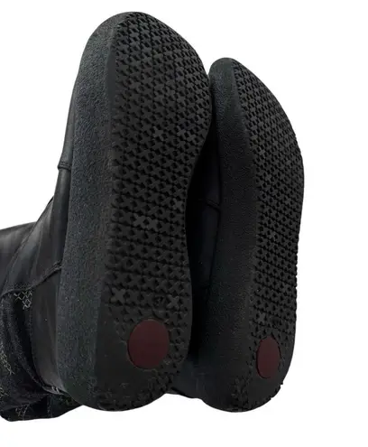 Camper Twins Wool and Leather Boot Black and Gray Size 37 US 7