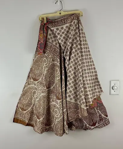 Reversible Maxi Wrap Skirt BIN65