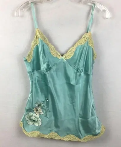 Banana Republic  Women's 100% Silk Blue Camisole Top 6