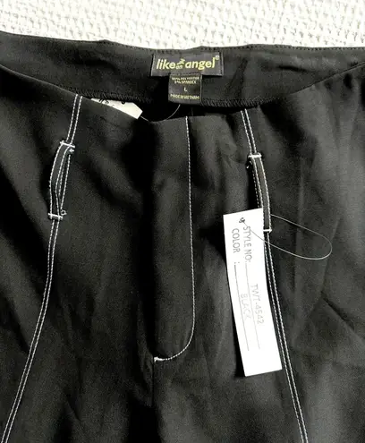 Like an angel high waisted pants With Slit