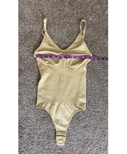 Seamless Shapewear Bodysuit Thong – Nude XS/S