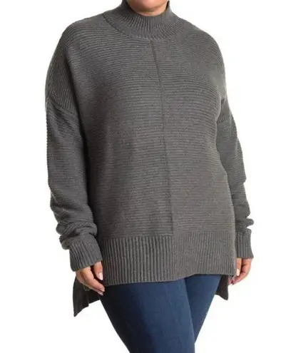 Sweet Romeo ✨ Ribbed Mock Neck Pullover Sweater✨