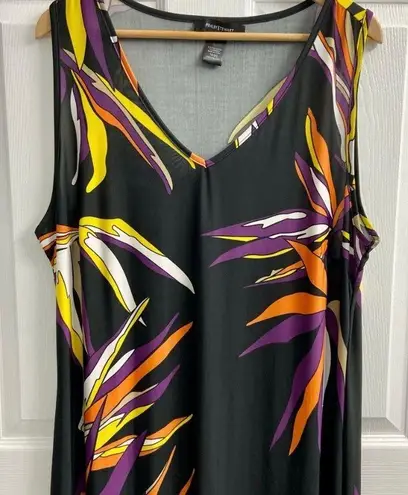 Ashley Stewart Tropical Floral Maxi Dress Size 18/20