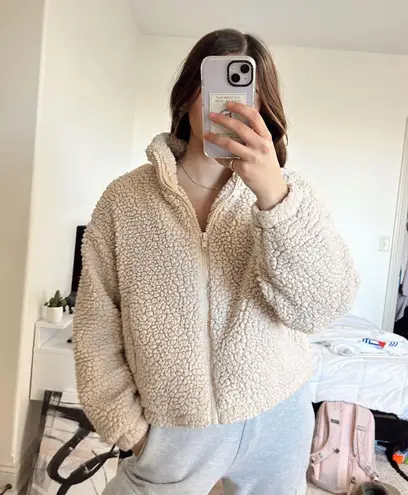 PacSun La Hearts Sherpa Teddy Jacket