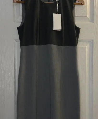 Hugo Boss NWT Women's Dibena Colorblock Stretch Wool Sheath Dress