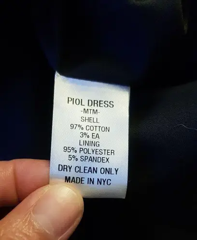 Piol Womens Dress Size Small Tie Dye Fit Flared Colorful Short Office Work Wear