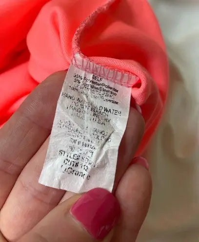 Style Rack Strapless Maxi Dress ~ floral, sheer, lined ~ women’s size Large