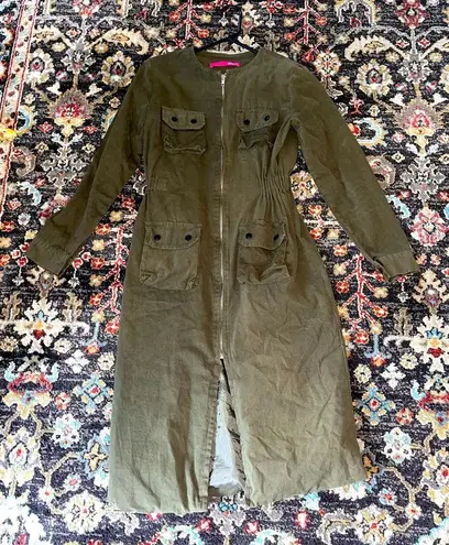 Pinkyotto Womens olive green coat size 2