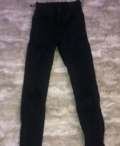 Topshop Black Skinny Jeans