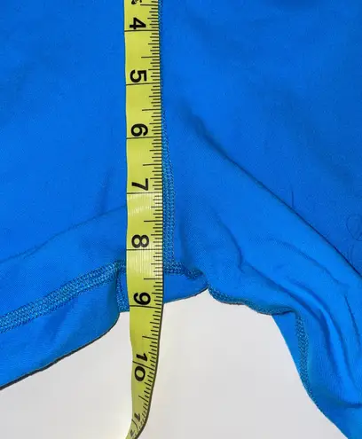 Beyond Yoga Down the Line Ruched Leg Bright Blue Leggings Size Medium