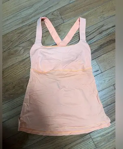Lululemon  athletica Peach Sleeveless Top