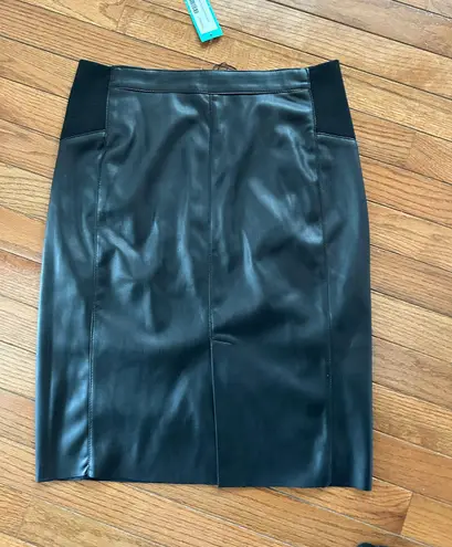 VERO MODA vera moda pomona faux leather pencil skirt