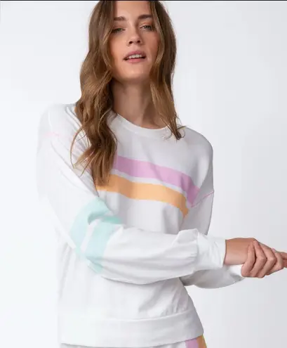 P.J. Salvage  Shine Bright Crew Neck
Top - Ivory - Image 4