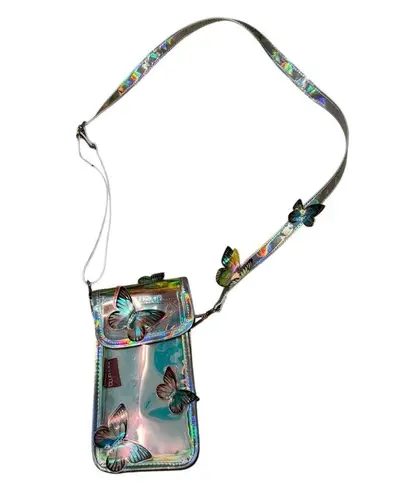 Dolls Kill  Clubexx disco butterfly adjustable purse one size fits all