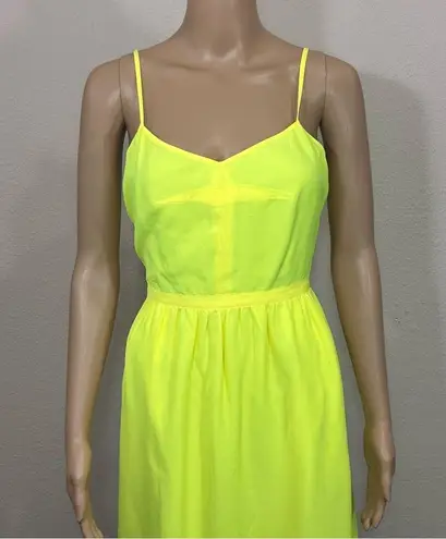 J.Crew  Yellow Neon Pockets New