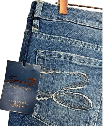 Seven7 NWT  Premium Denim Wide Leg Jeans 14