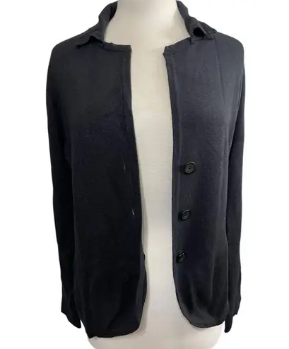Cyrus Women's Black Cardigan Sweater Size L