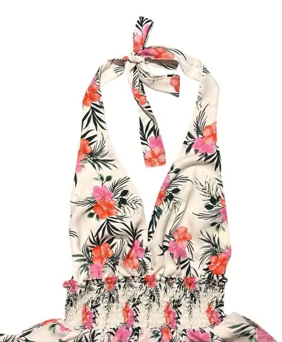 Madden NYC Halter Mini Dress Small Pink