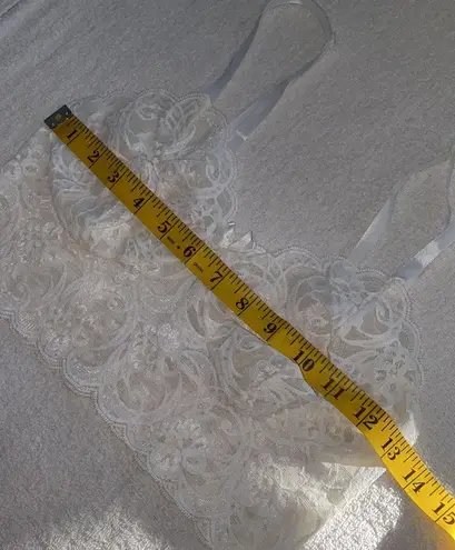 Je TAdore bralette lace adjustable straps unlined size medium