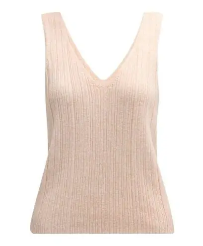 Eberjay Eberjey Infinite V-Neck Ribbed Sweater Tank Peach Parfait X-Large Loungewear