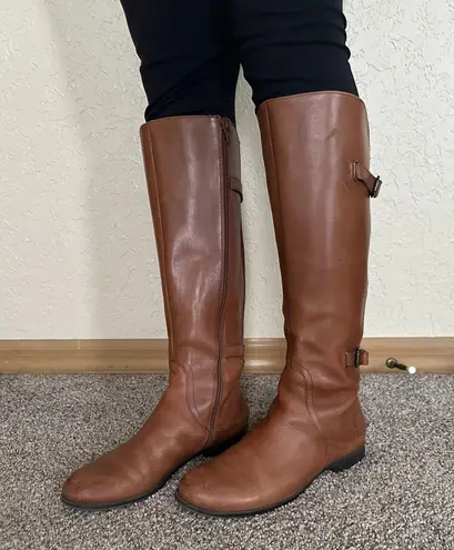 Naturalizer Boots Leather Brown