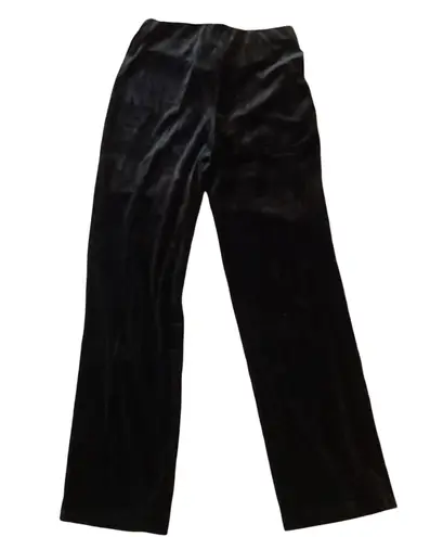 Unique Vintage Vintage AGB Black Velvet Velour Pants