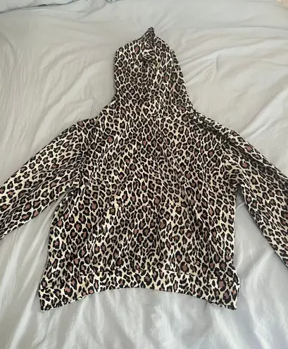 Leopard Print Sweat Set Multi