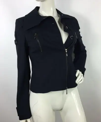 Guess by Marciano  Asymmetrical Jacket Navy Size 6