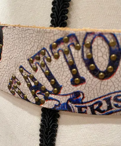 Ed Hardy Tattoo Studded Rose Belt