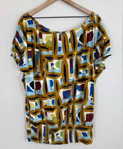 Missoni Vintage for Bullocks Made in Italy Blouse XL XXL 100% Cotton 1960’s