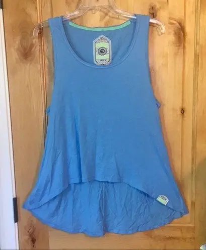 Superdry Orange Sewn Basics Blue Tank Top NWOT S