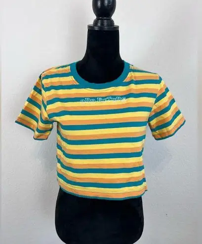 Odd Future  Striped Crop Top Size Small