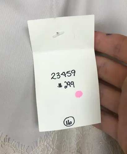 Tadashi Shoji Cream Lace Overlay Sheath Dress