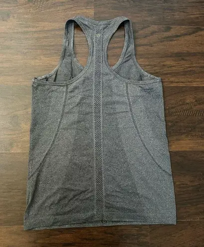 Lululemon Swiftly Tech gray racerback tank top size 8