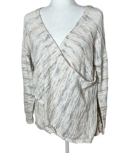 Urban Outfitters Kimchi Blue Wrap Front Crossover Sweater Size Large