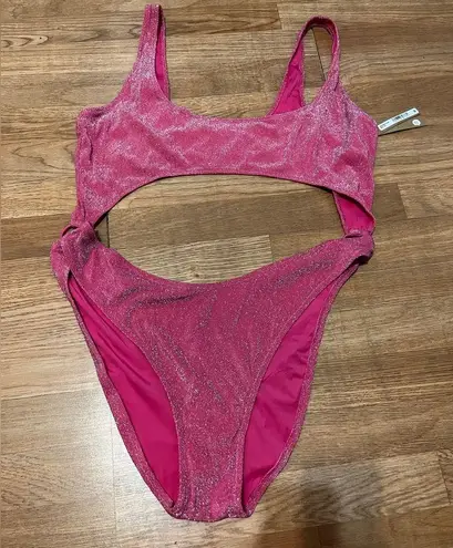 SKIMS NWT glitter bikini