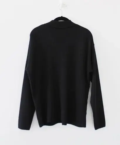 Kit Karson Vintage Wool Knit Polo Cardigan Sweater