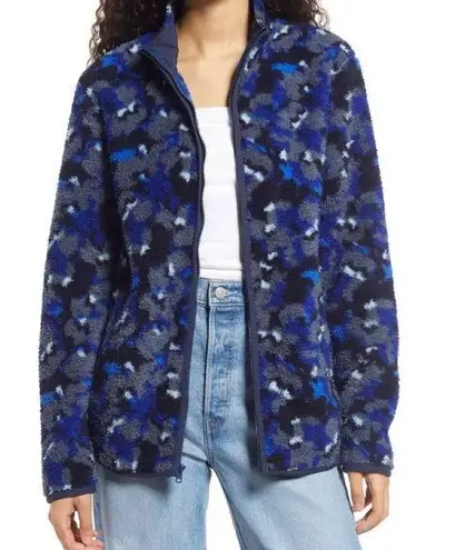 Nordstrom NWT  X CRISTINA MARTINEZ Fleece Jacket Blue Medium