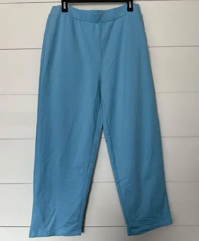 Susan Graver Weekend Women’s Medium Blue Ankle Pants Stretchy