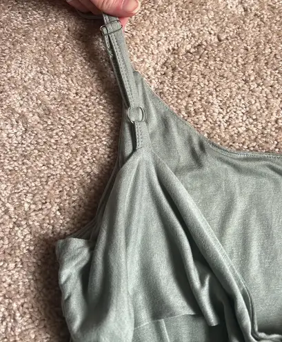 LASCANA Sage Green Tie