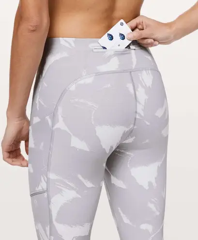 Lululemon Speed Up Tight 28” Full-On Luxtreme 6 Flower Pop White Silver Lilac