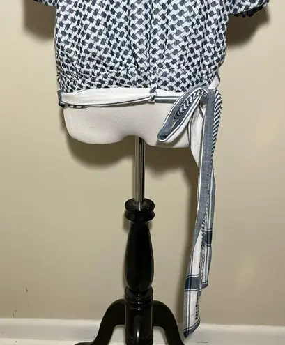 Cecilie Copenhagen Tie Wrap Blouse White Size M