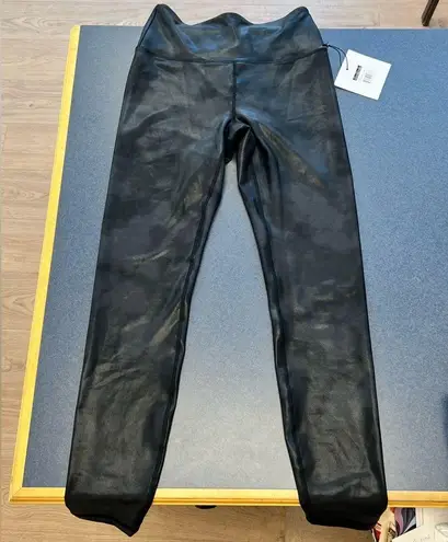 CYCLE HOUSE BLACK OMBRÉ MATTE FOIL leggings