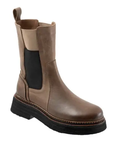 Bueno  Gizelle Women's Boot Taupe Size 37 US 6.5-7 Color block - Image 1